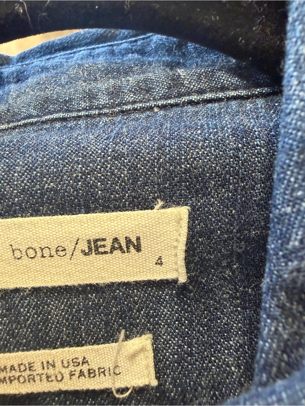 Rag & Bone Utility Denim Dress - Picture 9 of 11
